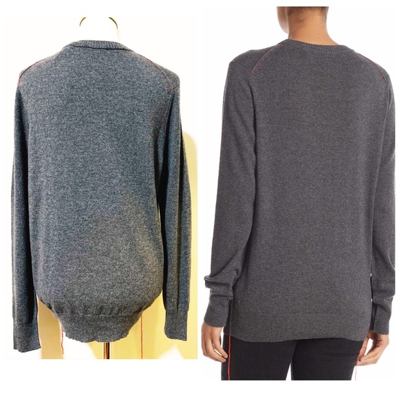 NWT HELMUT LANG Cashmere Crew Neck Sweater SZ M - Picture 2 of 8